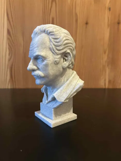 Georges Charles Brassens – Bust - Image 4