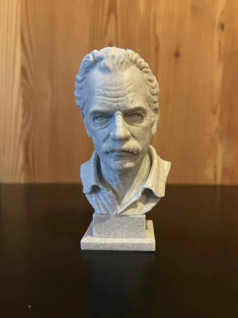 Georges Charles Brassens – Bust - Image 5