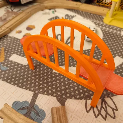 Thanh tà vẹt đường ray rộng hơn cho cây cầu