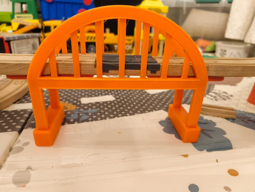 Thanh tà vẹt đường ray rộng hơn cho cây cầu - Image 2