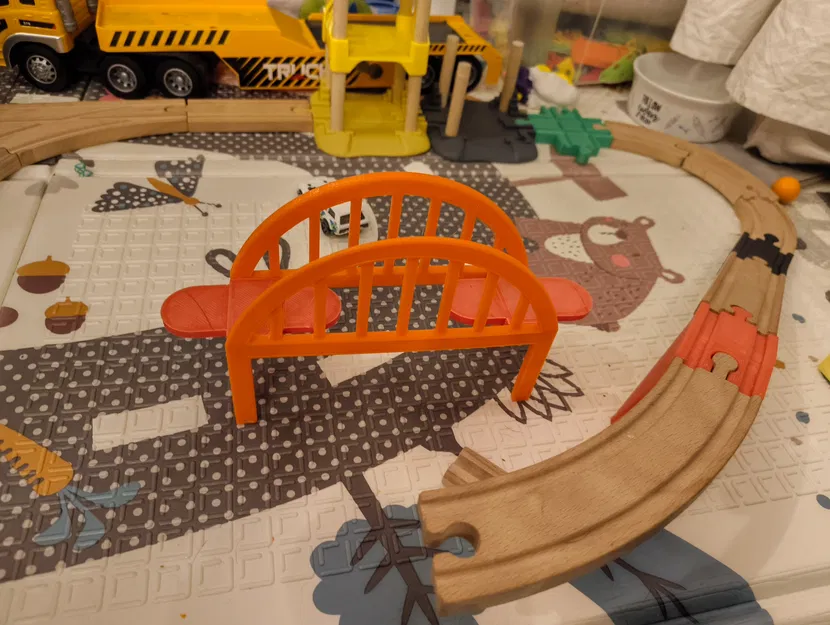 Thanh tà vẹt đường ray rộng hơn cho cây cầu - Image 3