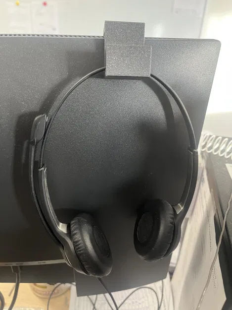 Giá đỡ tai nghe đặt sau màn hình - Image 1