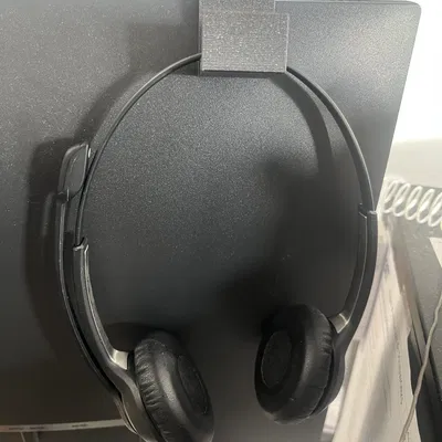 Giá đỡ tai nghe đặt sau màn hình