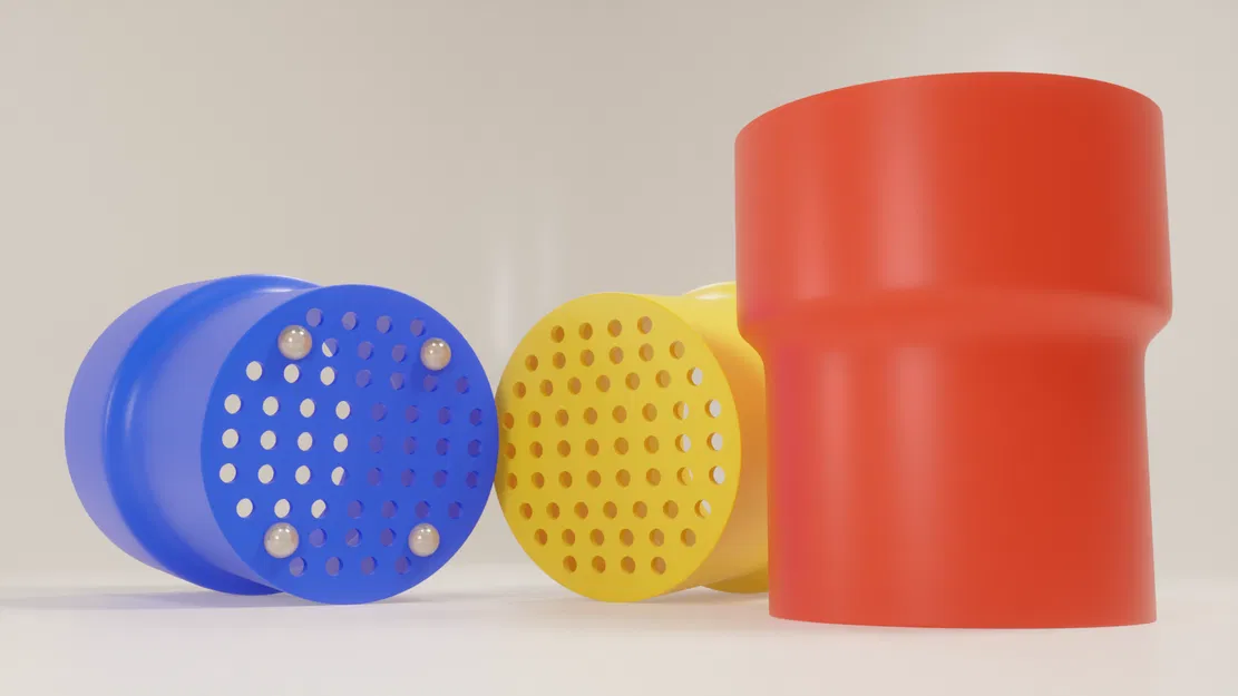 Cốc/Ống đựng bàn chải đánh răng (có lỗ thoát nước) - Image 4