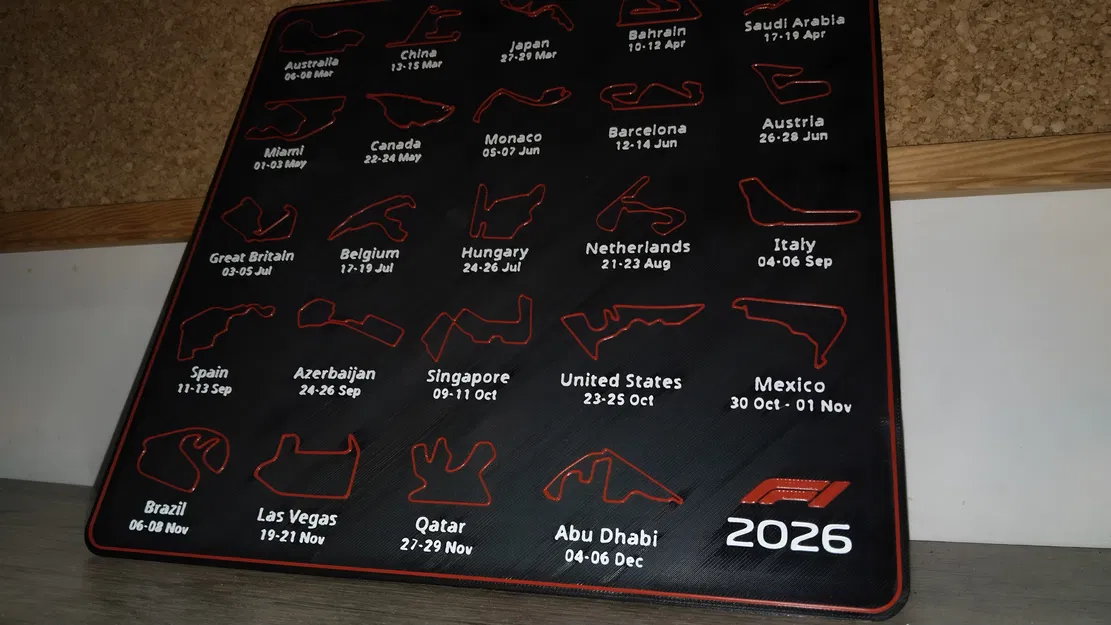 Lịch Formula 1 2026 - Image 1