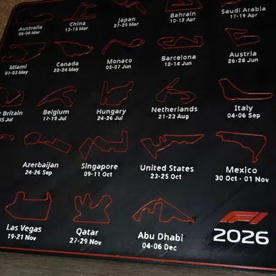 Lịch Formula 1 2026