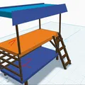 Giường cho 2 Mini 13 (two Mini 13 bed) - Thumbnail 1