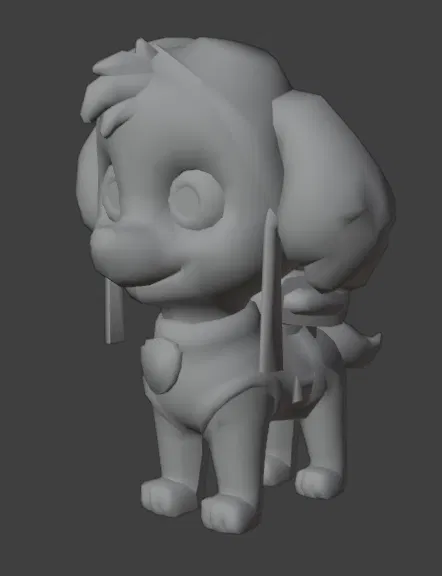 Paw Patrol Skye (mô hình 3D in được) - Image 2