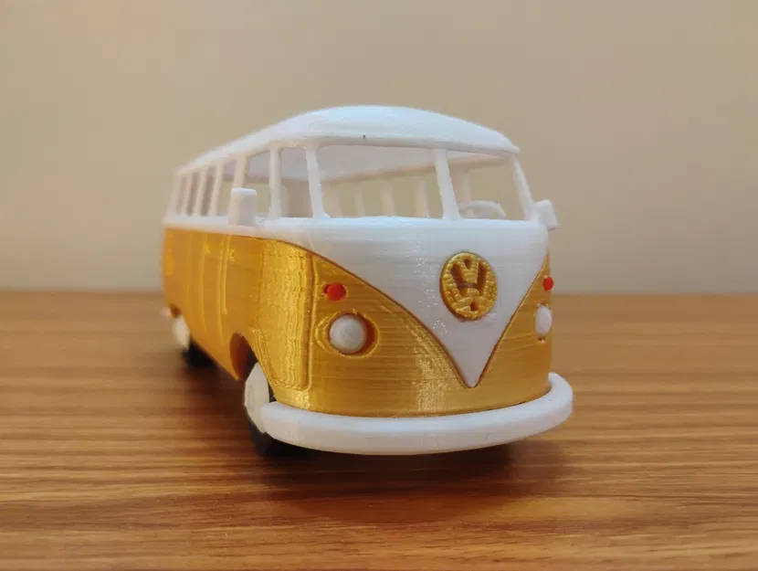 VW-T1 32 Scale – Mô hình Volkswagen Van T1 in 3D - Image 1