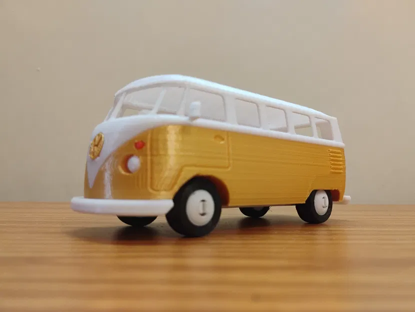 VW-T1 32 Scale – Mô hình Volkswagen Van T1 in 3D - Image 2