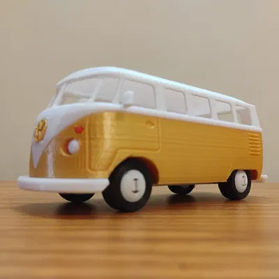 VW-T1 32 Scale – Mô hình Volkswagen Van T1 in 3D