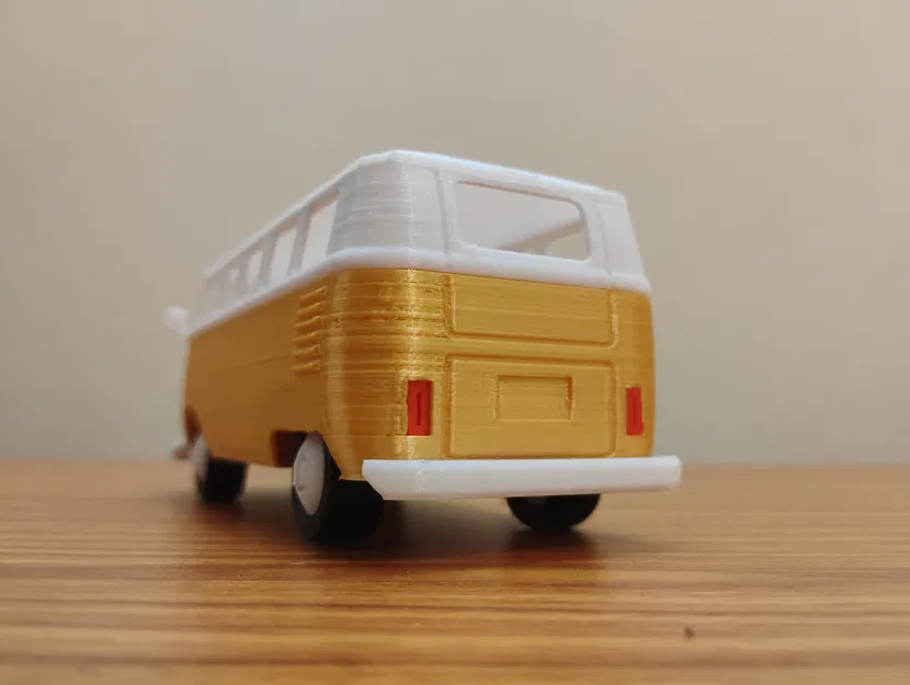 VW-T1 32 Scale – Mô hình Volkswagen Van T1 in 3D - Image 4
