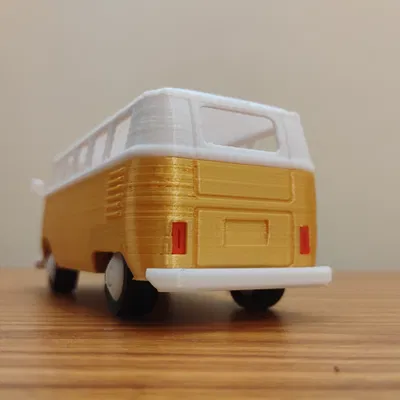 VW-T1 32 Scale – Mô hình Volkswagen Van T1 in 3D