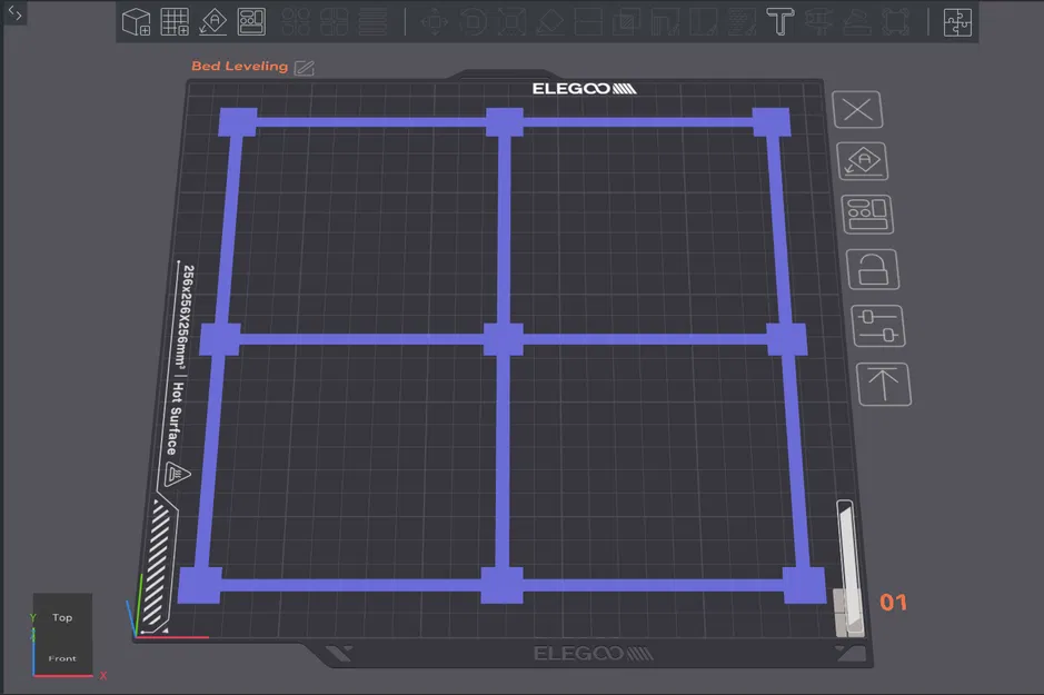Bài Test Cân Bằng Mặt Bàn In (Bed Leveling) – Centauri Carbon - Image 1