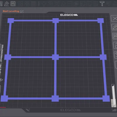 Bài Test Cân Bằng Mặt Bàn In (Bed Leveling) – Centauri Carbon