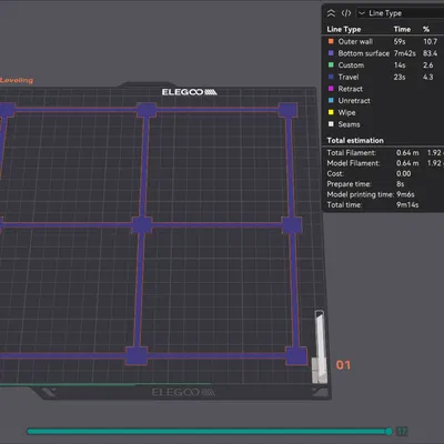 Bài Test Cân Bằng Mặt Bàn In (Bed Leveling) – Centauri Carbon
