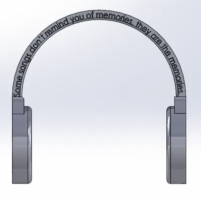 Đồ trang trí để bàn tai nghe (kulaklık masa süsü)