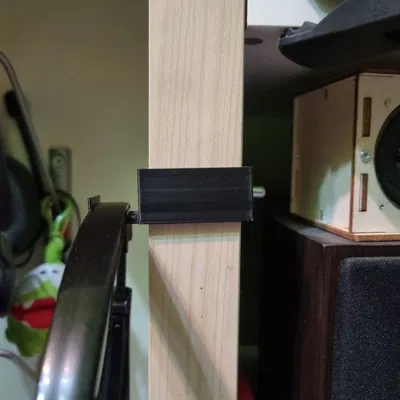 Móc treo headset cho kệ Ikea (Headset holder for Ikea shelf)