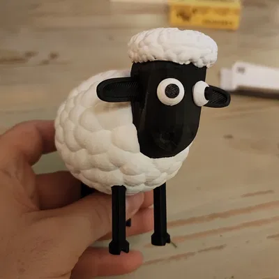 Cừu hoạt hình stylized (in đơn & multi-material)