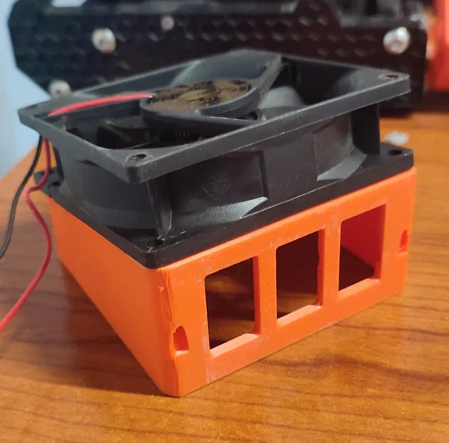 Bộ hút khói hàn đơn giản, dễ in cho quạt 80mm - Image 1