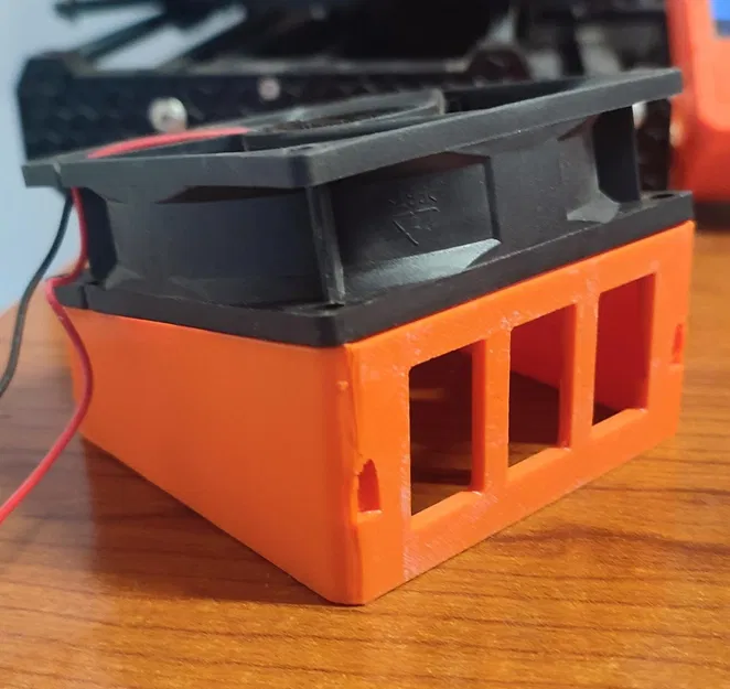 Bộ hút khói hàn đơn giản, dễ in cho quạt 80mm - Image 2