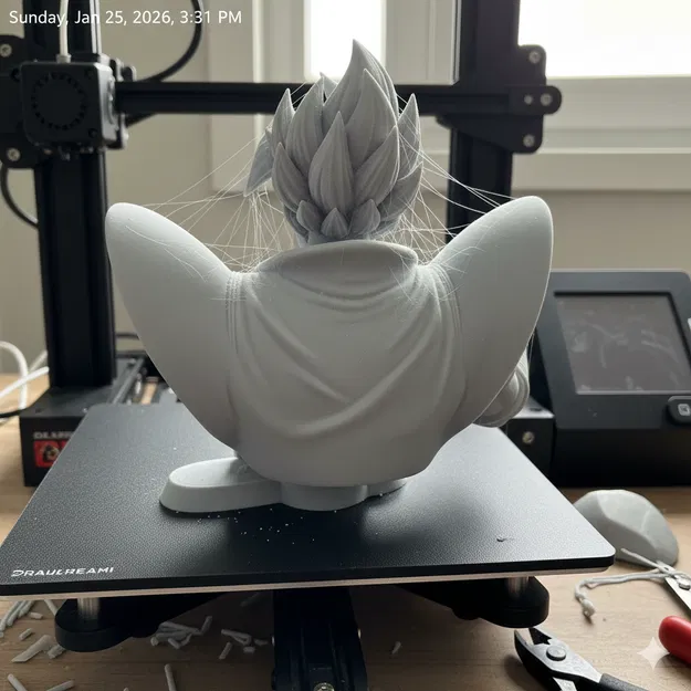 Tượng Bán Thân Baby Vegeta (Baby Vegeta Bust) - Image 5