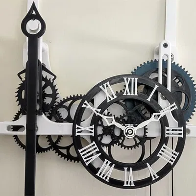 Đồng hồ quả lắc in 3D (3D Printed Pendulum Clock)