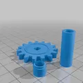 Đồng hồ quả lắc in 3D (3D Printed Pendulum Clock) - Thumbnail 3