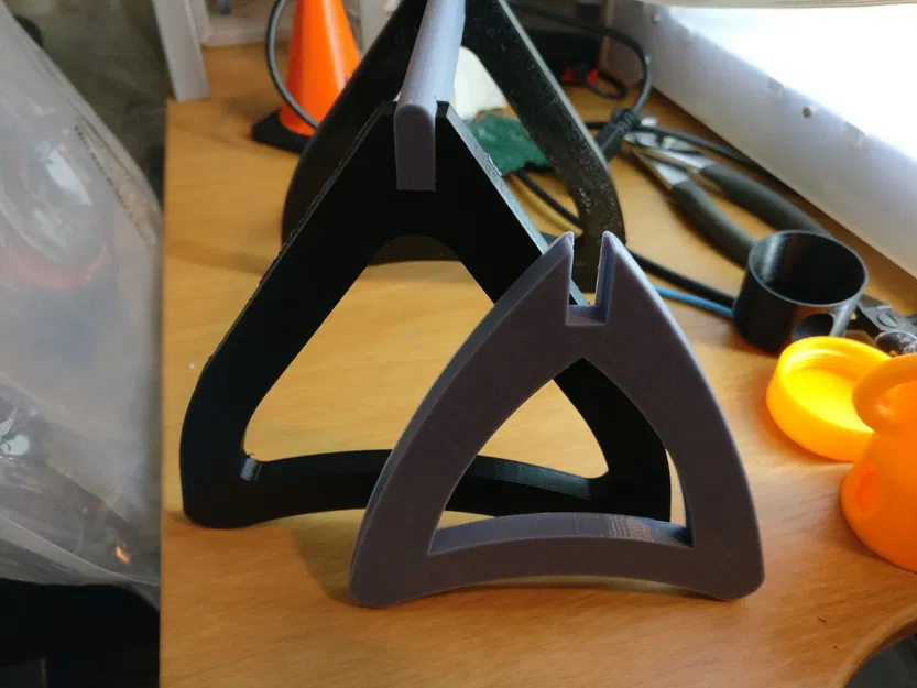 Giá đỡ cuộn filament đơn giản (bản cao) – Simple Filament Spool Stand Tall - Image 1