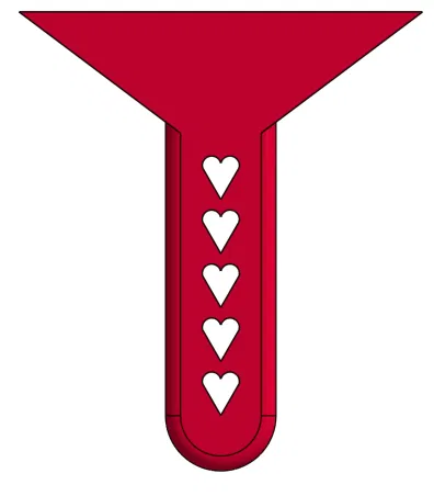 Scraper gỡ mẫu print bed Valentine (Valentines Print Bed Scraper) - Image 3