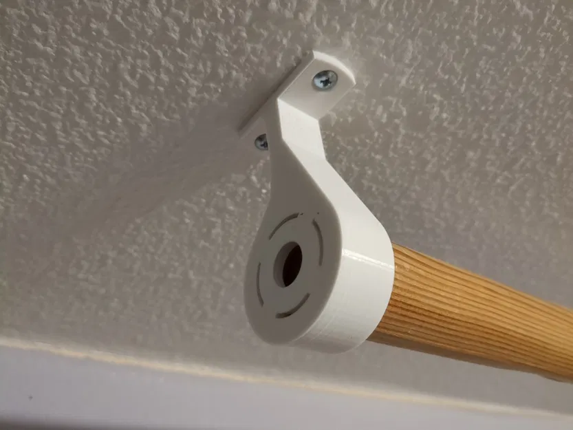 Phụ kiện lắp đặt rod treo quần áo (Clothes Hanger Rod Mounting Hardware) - Image 1