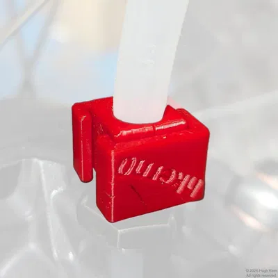 Kẹp giữ ống cho van xả gió phanh (Tubing clamp for brake bleeder valve)