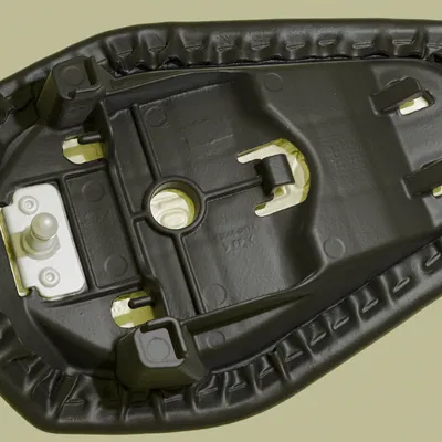 Bản quét 3D yên sau/yên phụ ZX-4R (ZX-4R Rear/Pillion Seat 3D Scan)