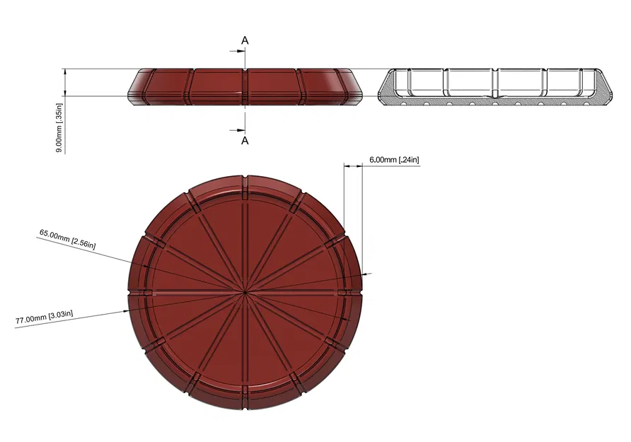 Đế lót chai Momofuku Bottle Coaster - Image 3