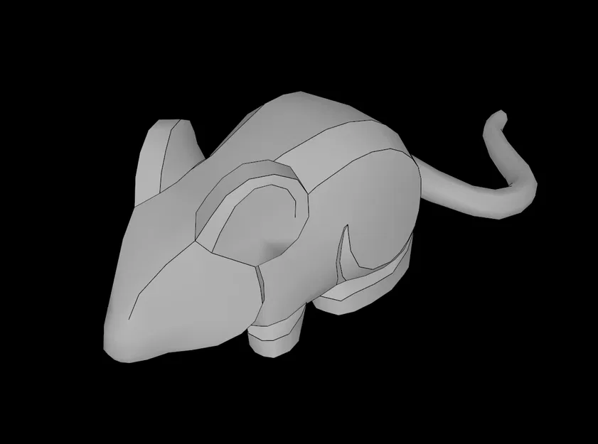 Chuột động vật tương thích Lego (35757.dat) - Image 1