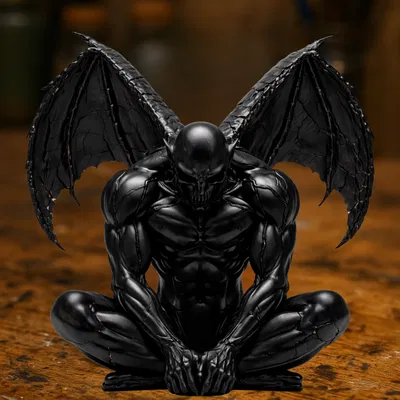 Tượng Quỷ Sa Ngã Hắc Ám (Dark Fallen Demon Statue)