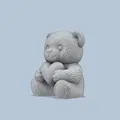 Gấu Teddy Dễ Thương Ôm Trái Tim (Cute Teddy Bear Heart) - Thumbnail 3