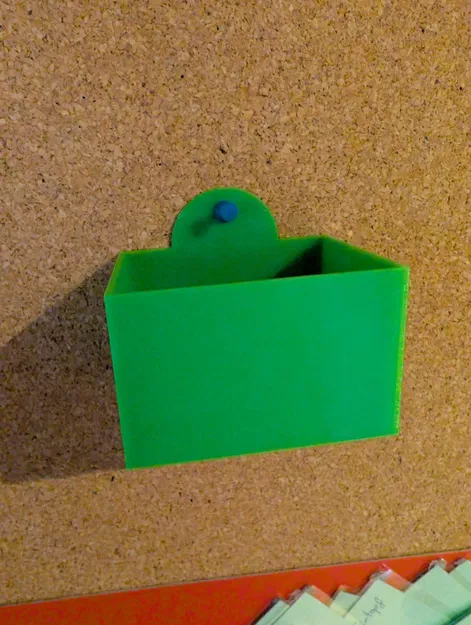 Kẹp/khay thẻ Index gắn bảng ghim (Push-Pin) - Pinboard Index Card Holder - Image 3