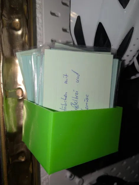 Hộp thẻ Index Card / Flashcard cho IKEA Skadis - Image 1