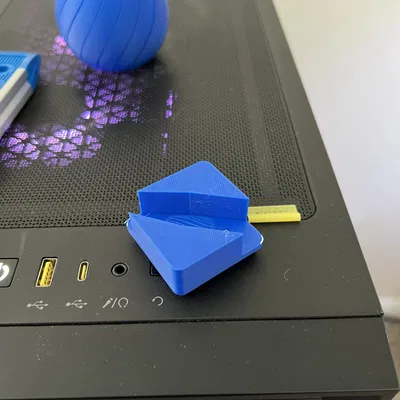 Gridfinity thước thủy Torpedo dạng chéo (Diagonal Torpedo Level Gridfinity)