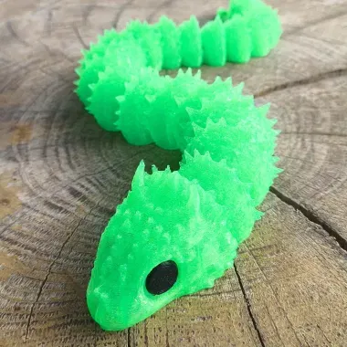 Dragon Snake (Rồng Rắn) dạng flexi articulated - Image 5