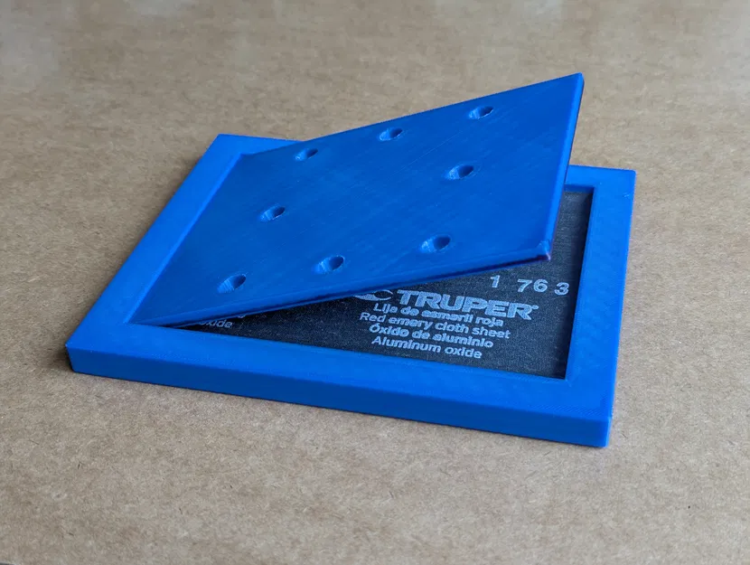 Khuôn cắt & khoan giấy nhám cho máy chà nhám Truper 1/4 - Image 4