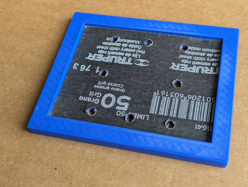 Khuôn cắt & khoan giấy nhám cho máy chà nhám Truper 1/4 - Image 6