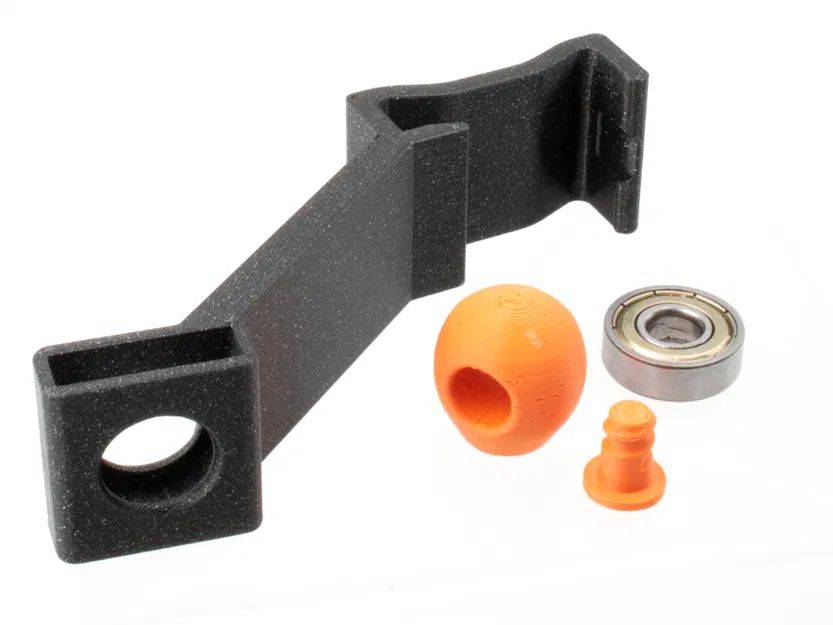 Filament Guide kẹp cho Prusa MK3S/MK3S+ (đầu xoay) dùng 608 Bearing - Image 2