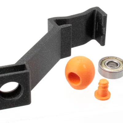 Filament Guide kẹp cho Prusa MK3S/MK3S+ (đầu xoay) dùng 608 Bearing