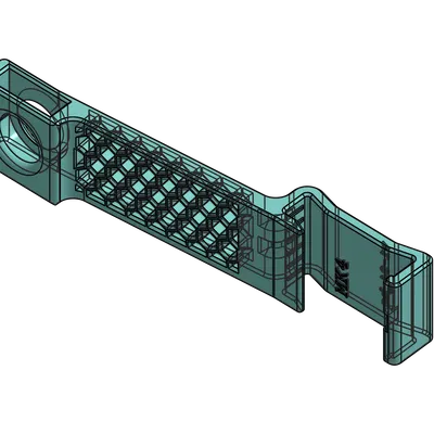 Filament Guide kẹp cho Prusa MK4(S) đầu xoay - REMIX