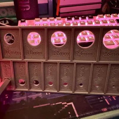 Thẻ đo kích thước Blender (Blender Gauge Card)