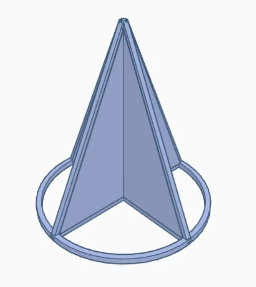 Hình học: Kim tự tháp và hình nón (geometric shapes) - Image 2