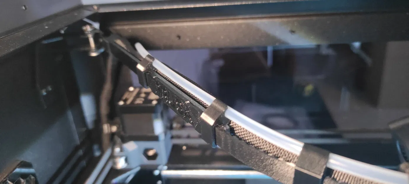 Prusa CORE One: Nối dài Swing Arm & Bracket dây tích hợp (Remix không dùng Velcro) - Image 1