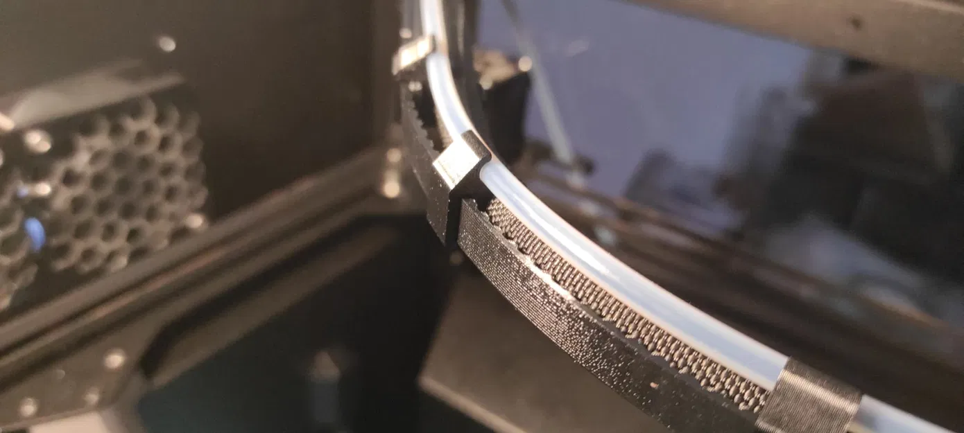 Prusa CORE One: Nối dài Swing Arm & Bracket dây tích hợp (Remix không dùng Velcro) - Image 2